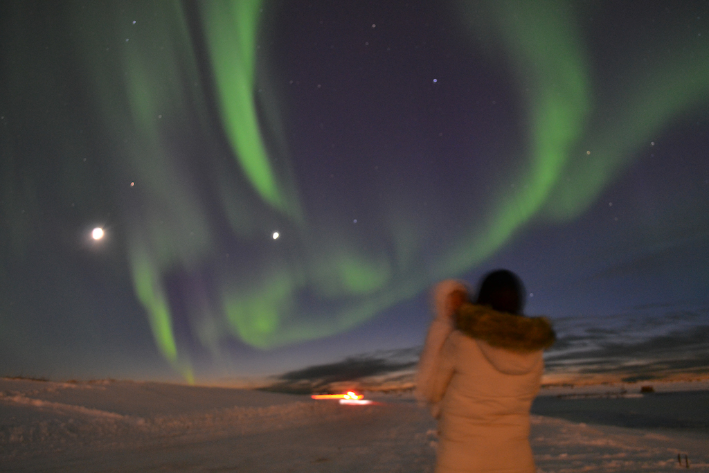 Aurora boreal Islandia